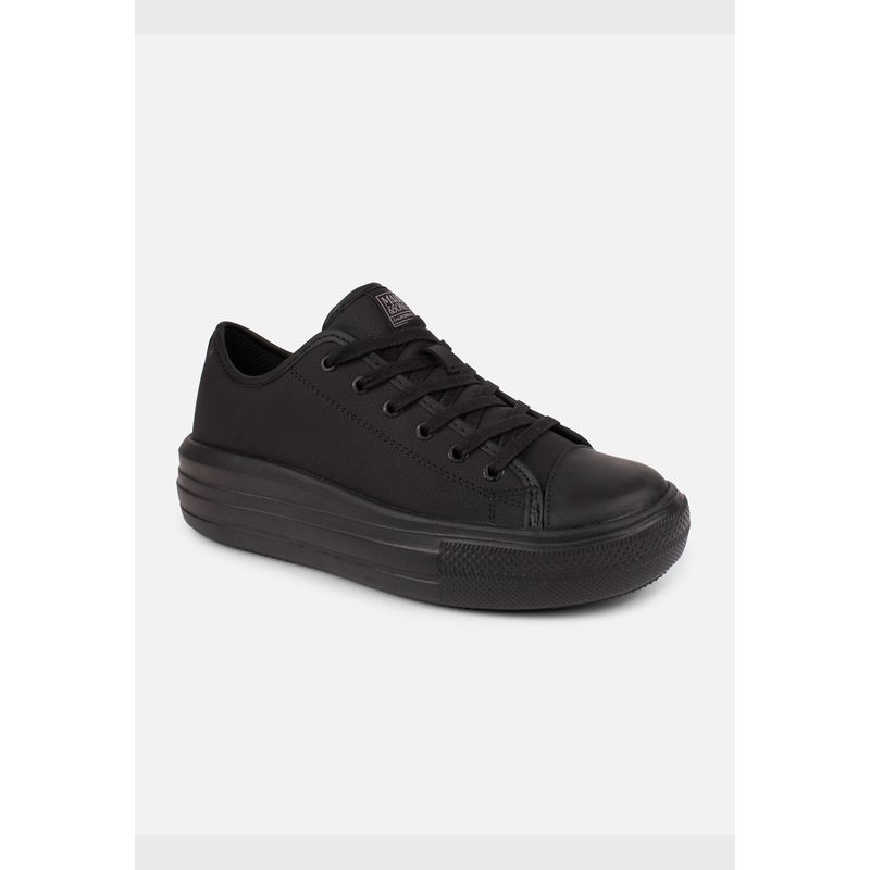 MAUI AND SONS - Zapatillas Escolar Boat Negro Mujer Maui And Sons