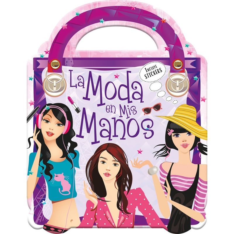 LATINBOOKS - Libro FASHION STARS - LA MODA EN MIS MANOS VIOLETA