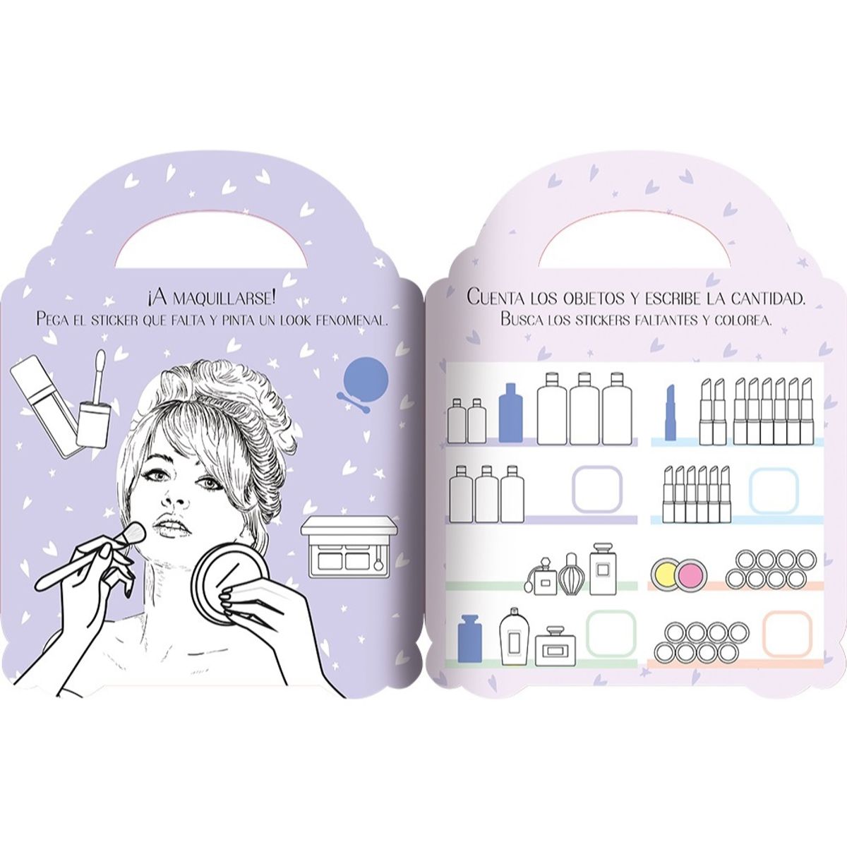 LATINBOOKS - Libro FASHION STARS - LA MODA EN MIS MANOS VIOLETA