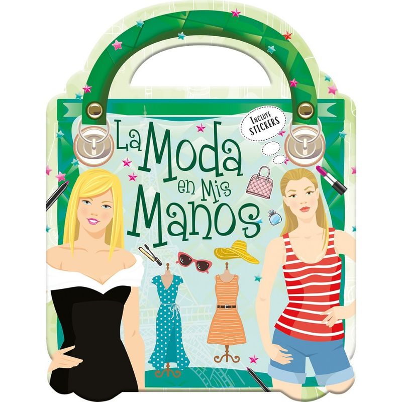 LATINBOOKS - Libro FASHION STARS - LA MODA EN MIS MANOS VERDE