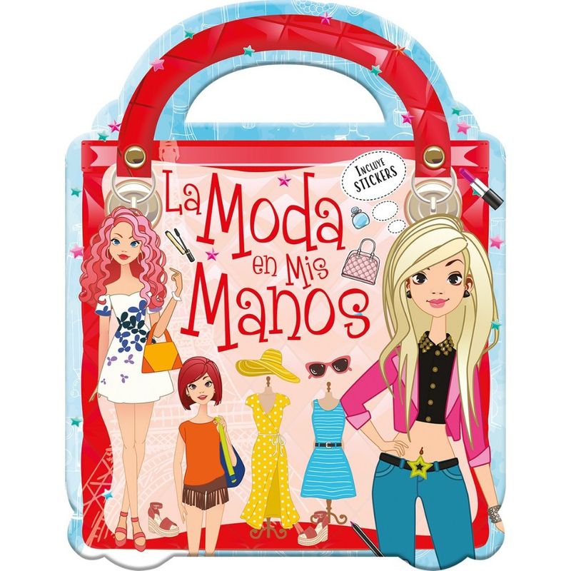 LATINBOOKS - Libro FASHION STARS - LA MODA EN MIS MANOS ROJO