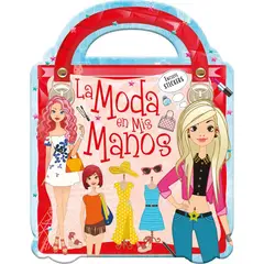 LATINBOOKS - Libro FASHION STARS - LA MODA EN MIS MANOS ROJO