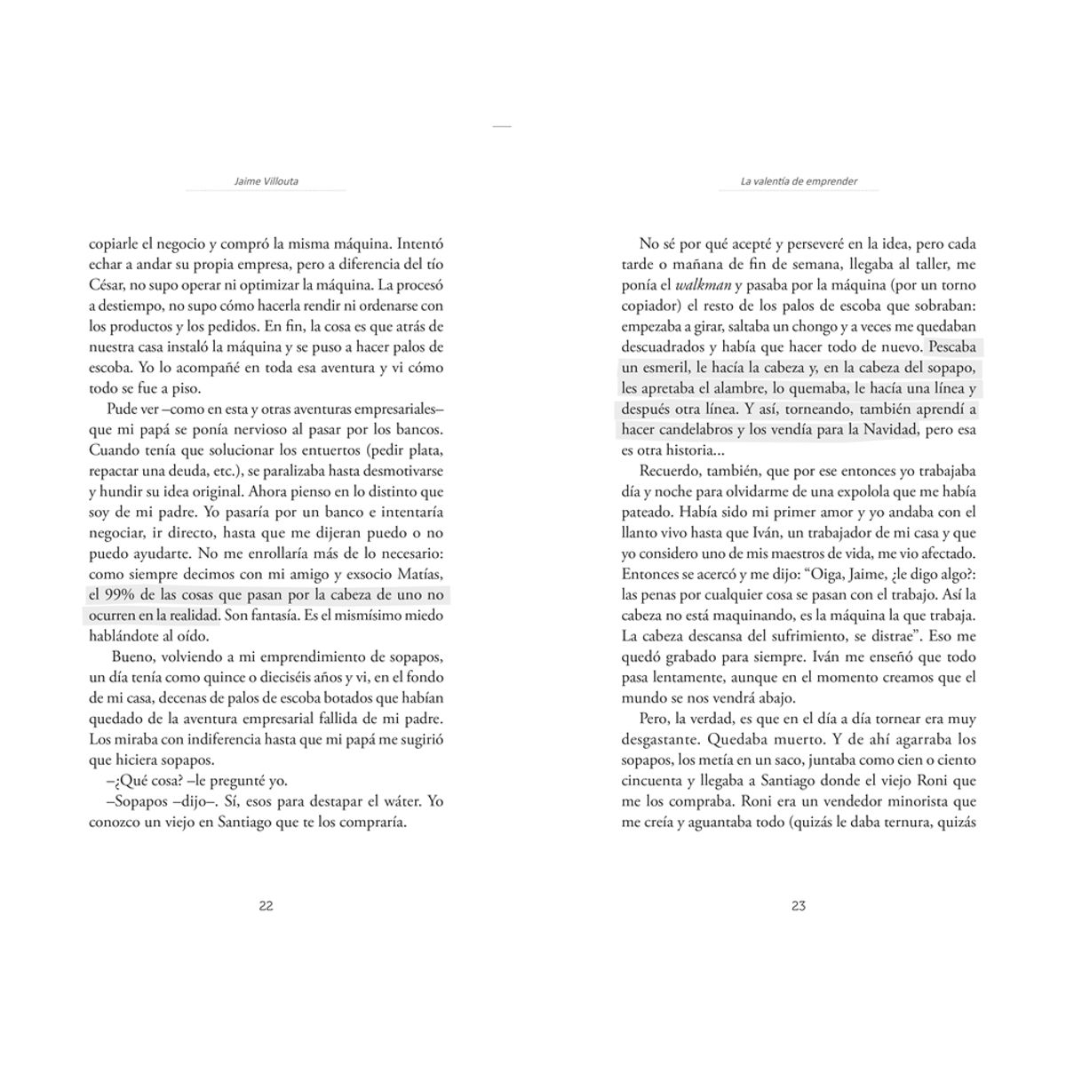 ZIG ZAG - Libro LA VALENTÍA DE EMPRENDER