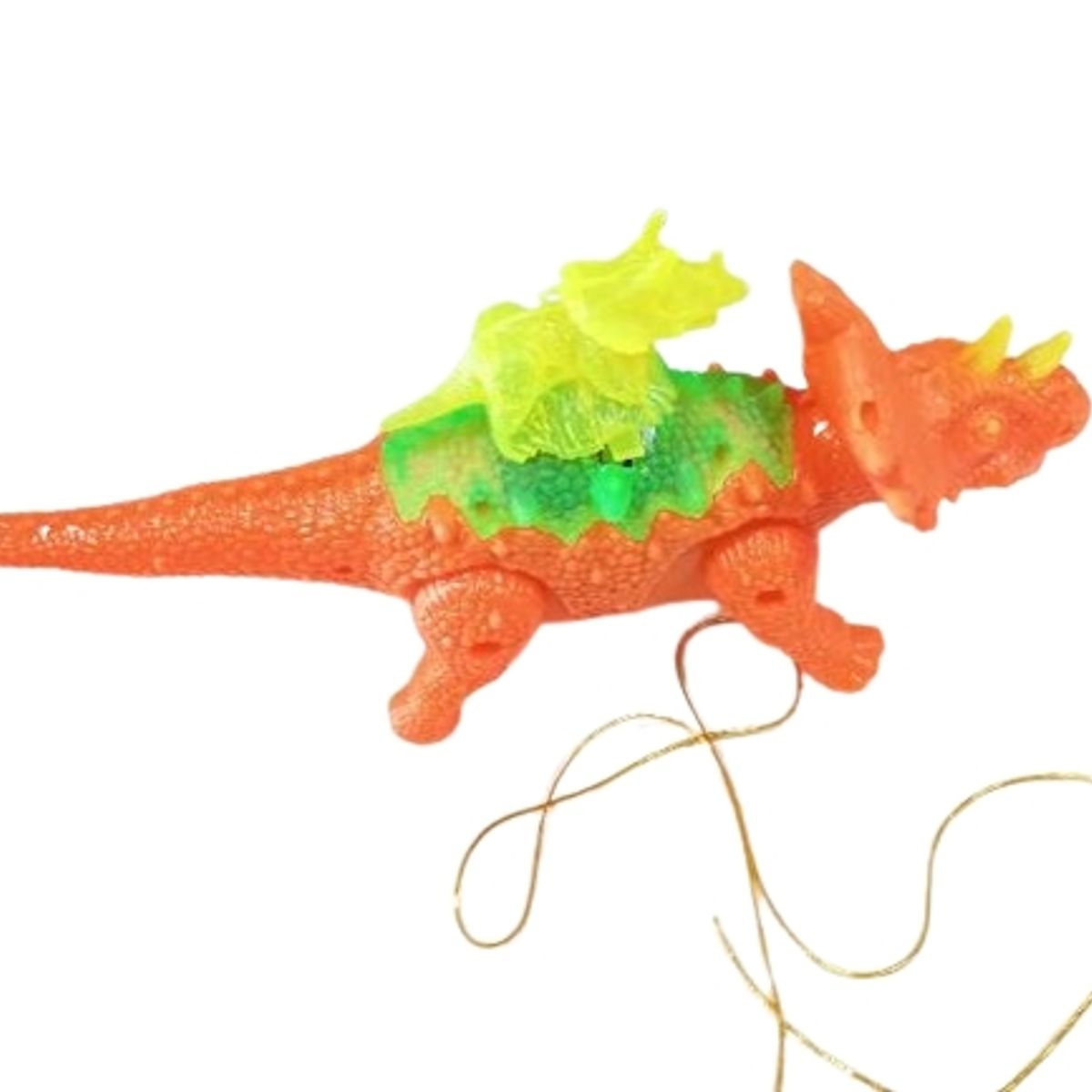 GENERICO - Juguete de dinosaurio 30cm con luz y musica