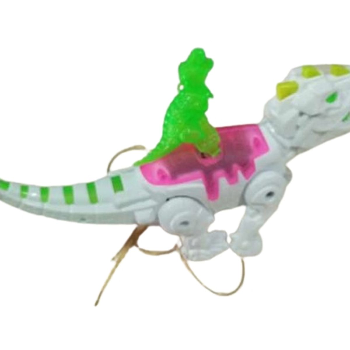 GENERICO - Juguete de dinosaurio 30cm con luz y musica