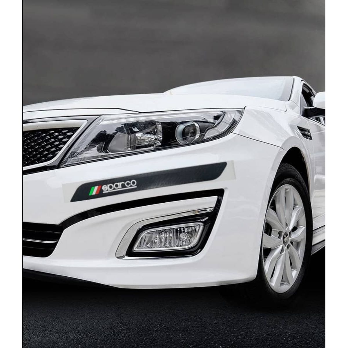 GENERICO - X4 topes antigolpes de goma para Bumper parachoques sparco