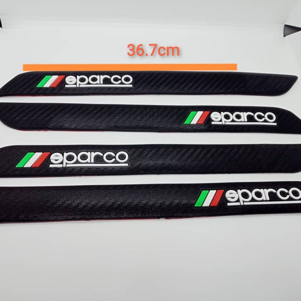 GENERICO - X4 topes antigolpes de goma para Bumper parachoques sparco