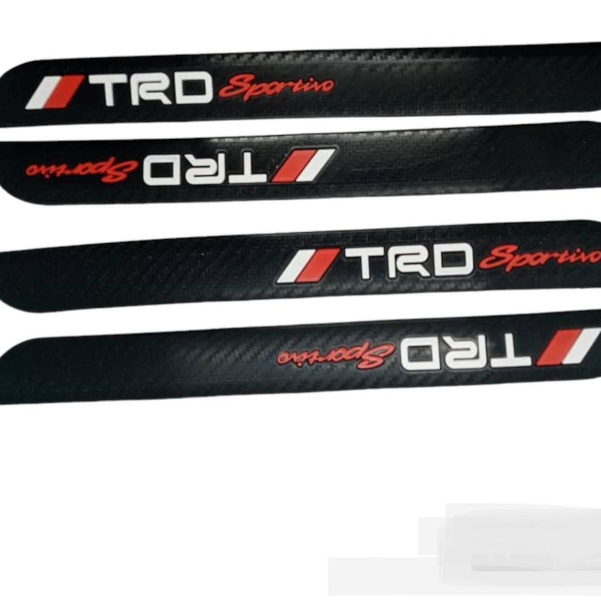 GENERICO - X4 topes antigolpes de goma para Bumper parachoques trd