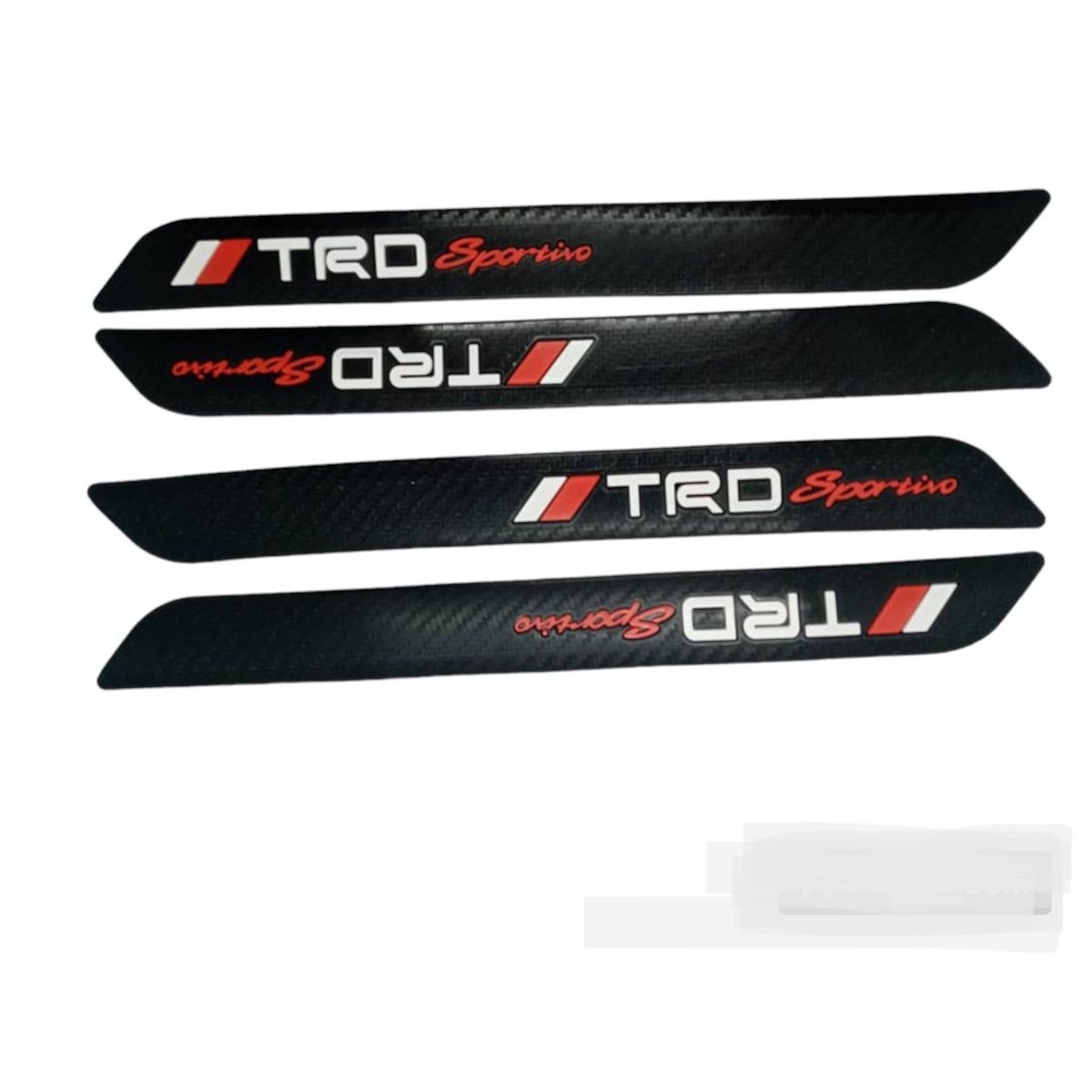 GENERICO - X4 topes antigolpes de goma para Bumper parachoques trd