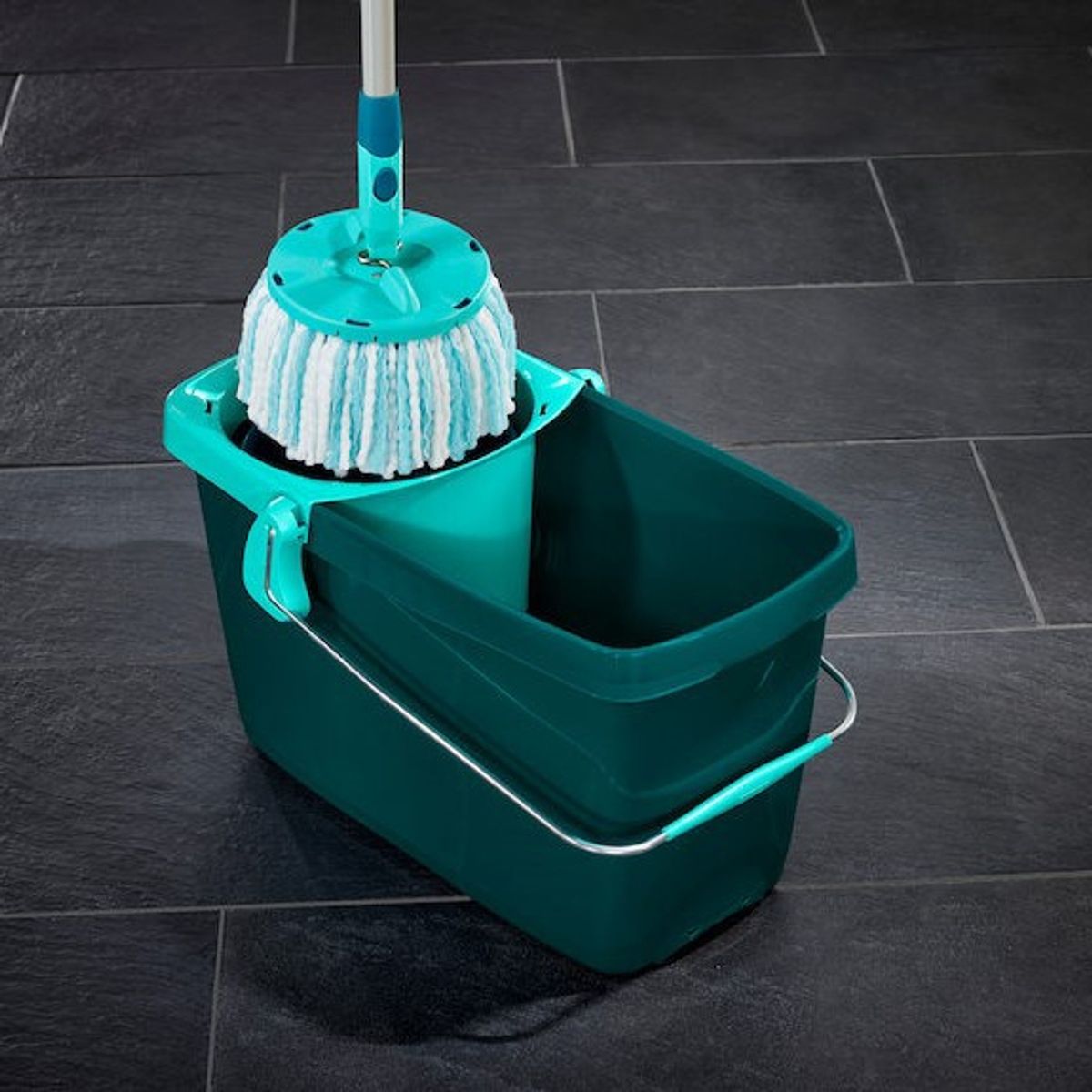 LEIFHEIT - Repuesto micro duo para mopa redonda 52101