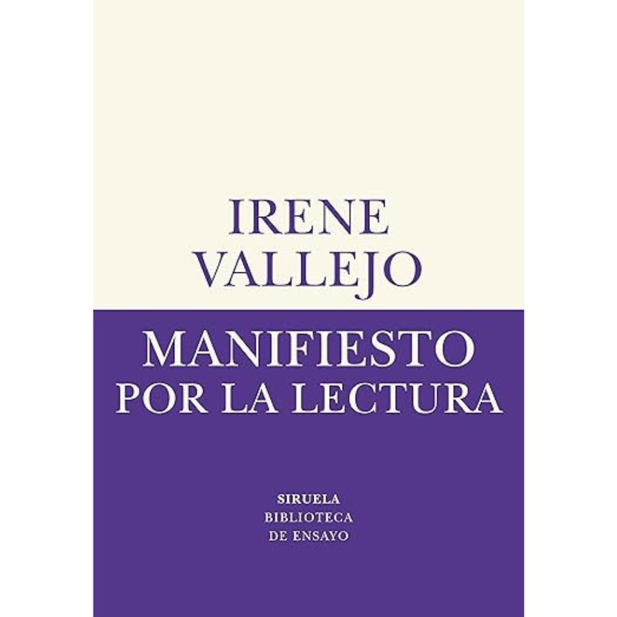 ANAYA - Libro MANIFIESTO POR LA LECTURA