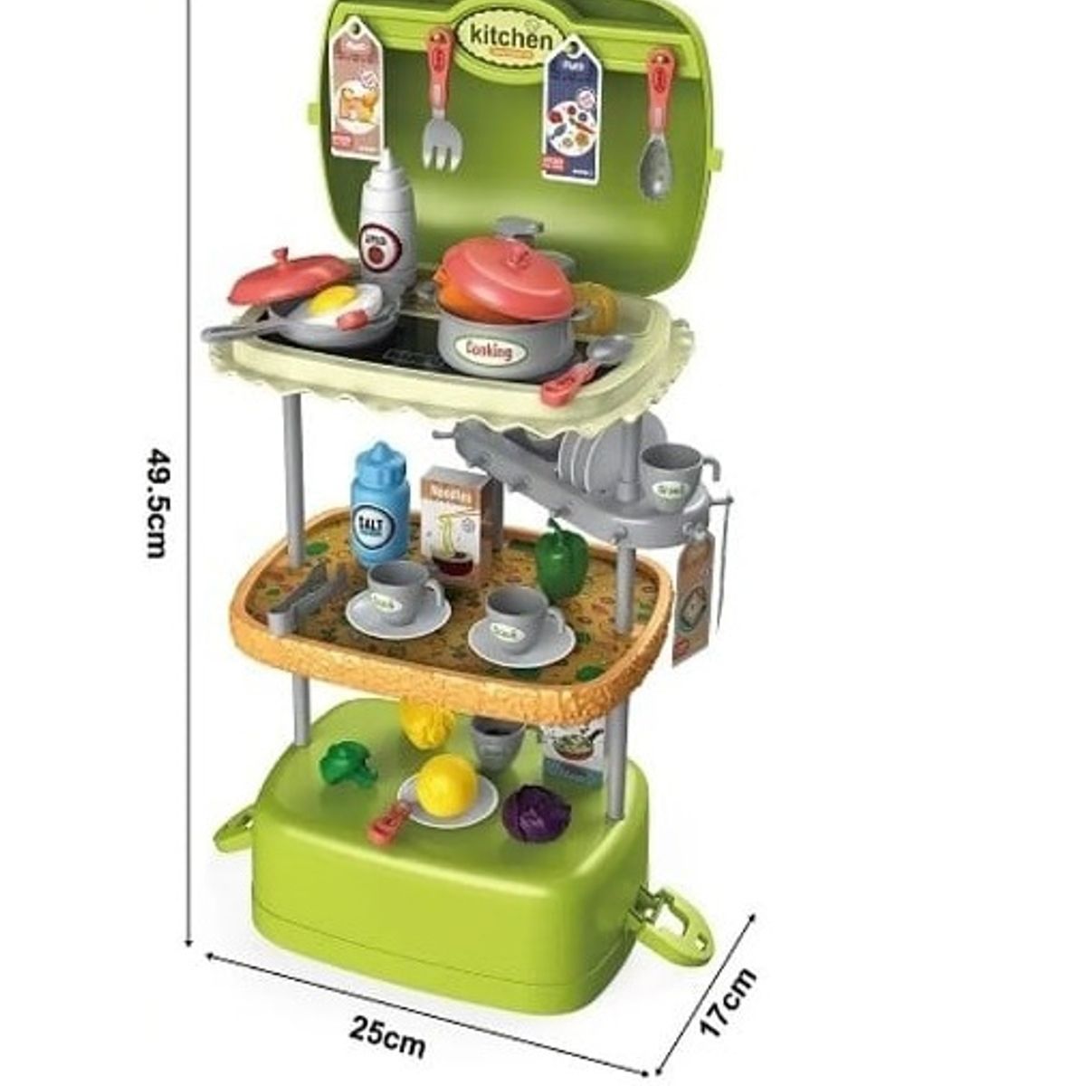 GENERICO - Juguete maleta de cocina para niños