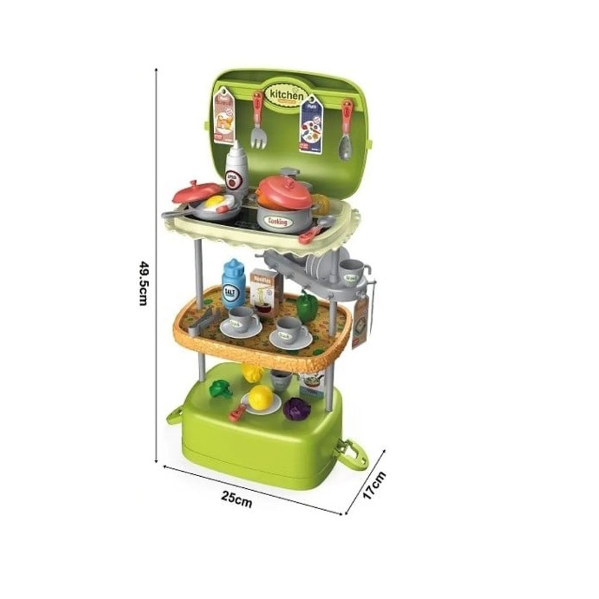 GENERICO - Juguete maleta de cocina para niños