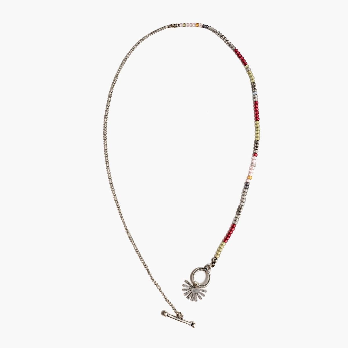 LOUNGE - Collar Mujer Mix Charm Plateado