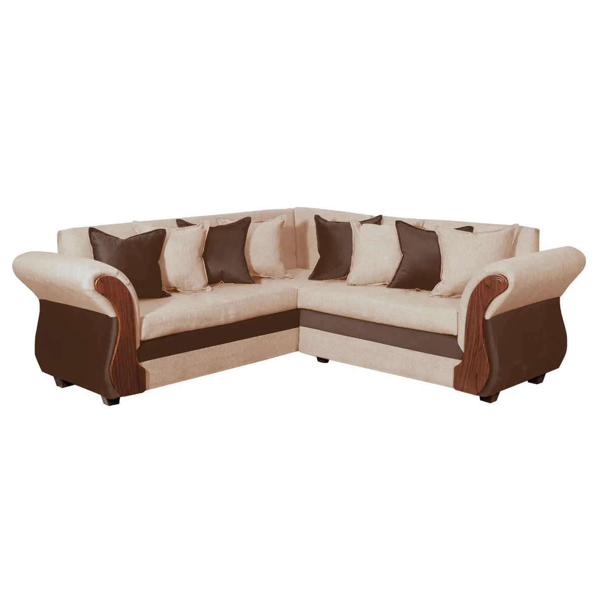 GENERICO - SOFA SECCIONAL 3-2 LUCIA BEIGE