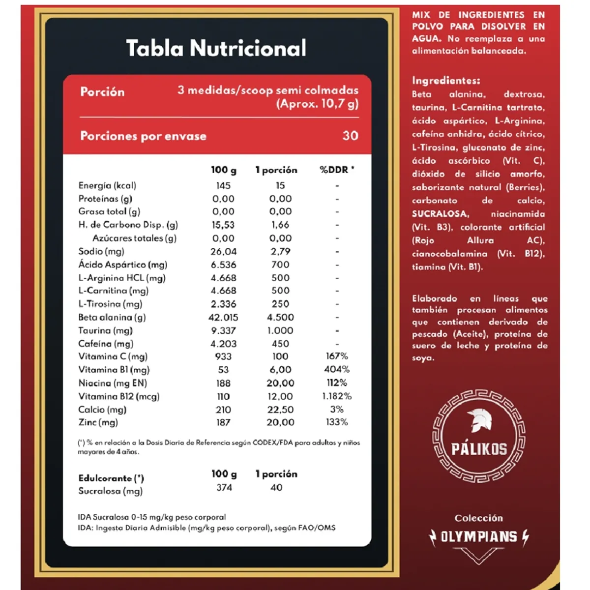 PALIKOS FITNESS - Proteina Zeus 1kg Cappuccino + Ares Ultra 450 mg cafeina.