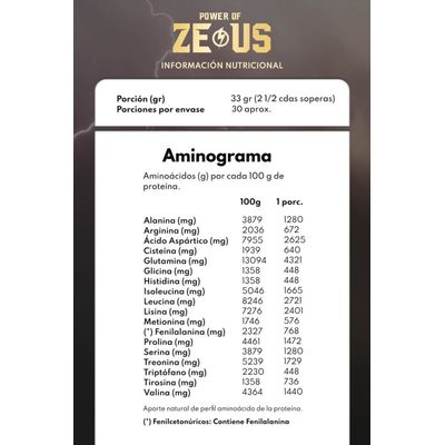 Imagen 2 del producto Proteina Zeus 1kg Cookies and Creams + Ares Ultra 450 mg cafeina.