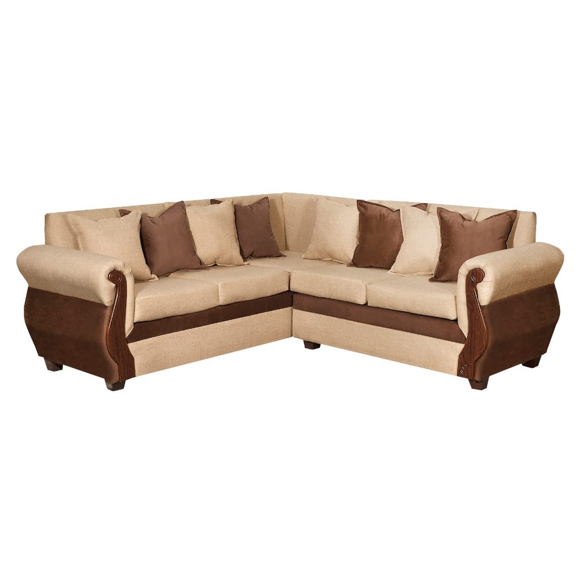 GENERICO - SOFA SECCIONAL 3-2 MADISON BEIGE