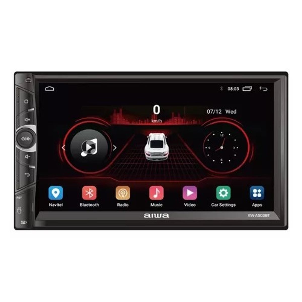 AIWA - Radio Auto 2 Din Android Touch Hd De 7'' Aiwa Aw-a502bt