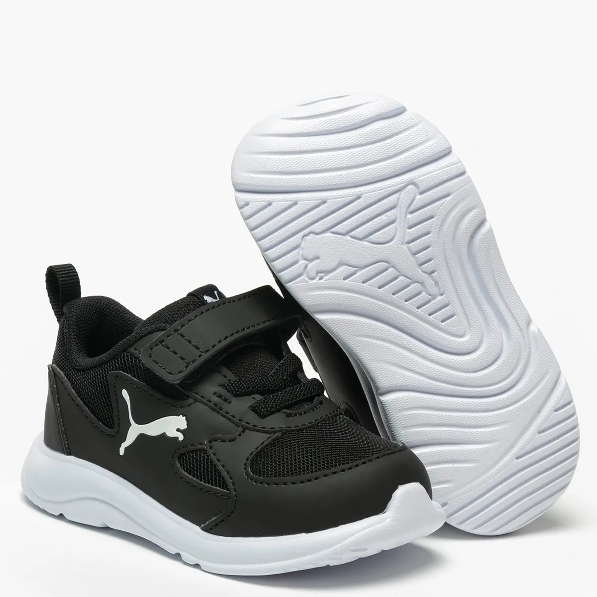 PUMA - Zapatilla Urbana Niño Negro (21 a 27) Puma