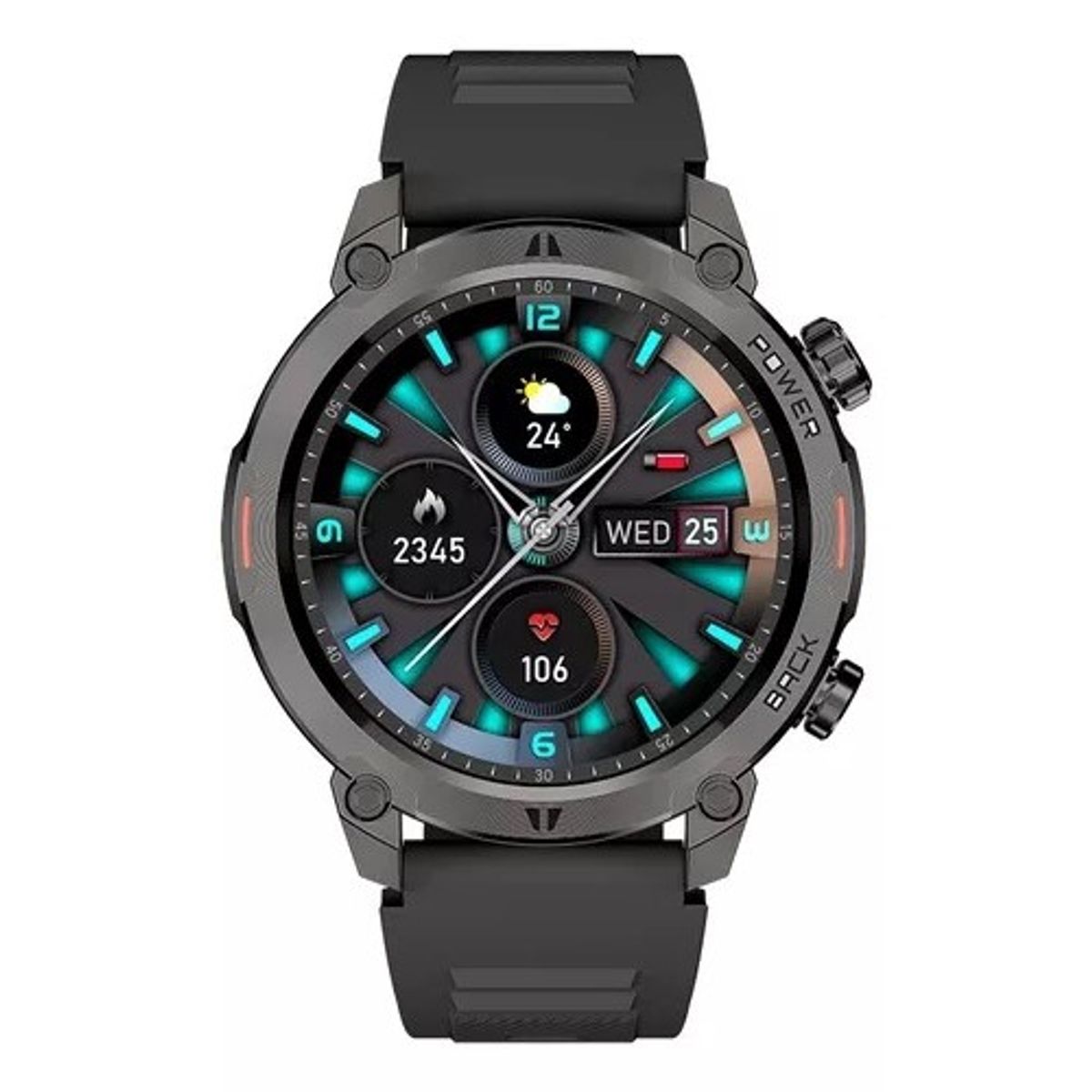 AIWA - Reloj Inteligente Smartwatch Aiwa Deportivo Ip67 Aw-sr19b