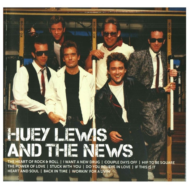 HITWAY MUSIC - HUEY LEWIS & THE NEWS - ICON - CD HITWAY MUSIC