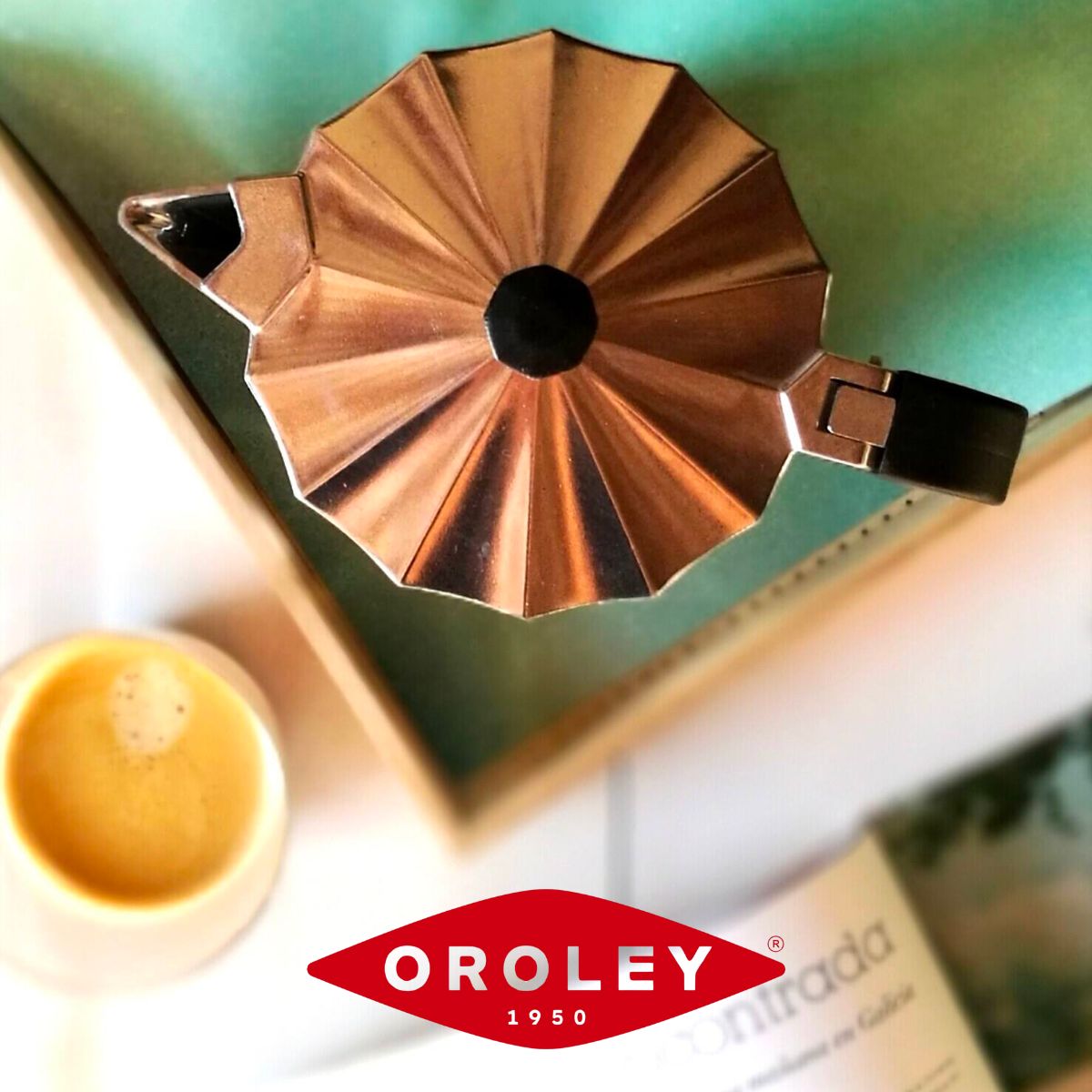 OROLEY - Cafetera Italiana Oroley Touareg 6 Tazas OROLEY