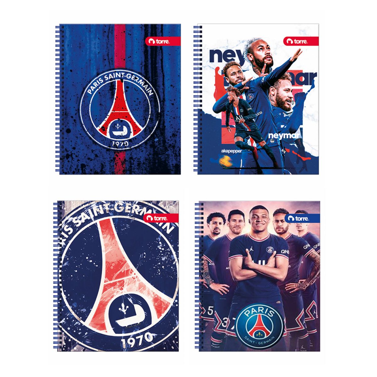 TORRE - Pack 10 Cuadernos Universitarios Torre PSG 100 Hojas
