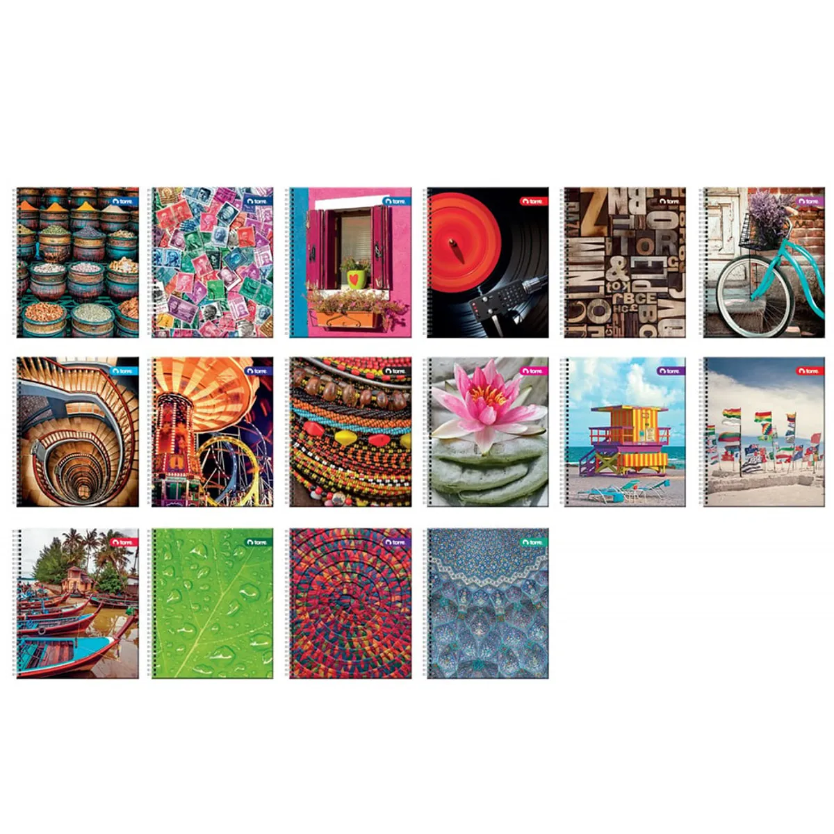 TORRE - Pack 10 Cuadernos Torre Clásico Universitario 100 hojas