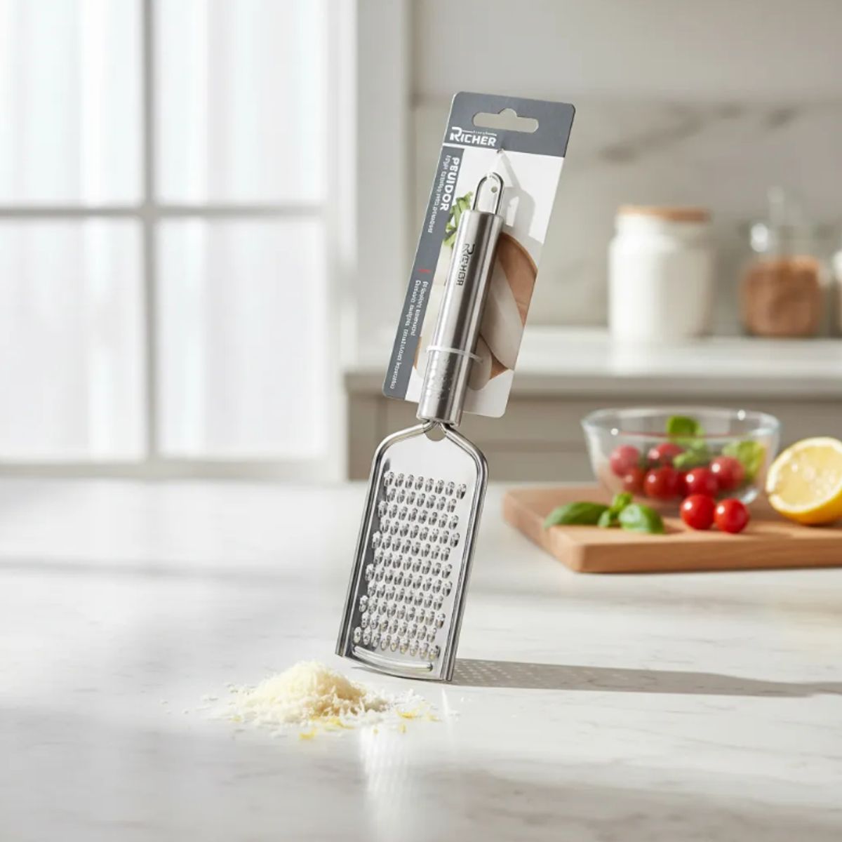 GENERICO - Rallador De Mano Acero Inoxidable Para Queso Jengibre Ajo
