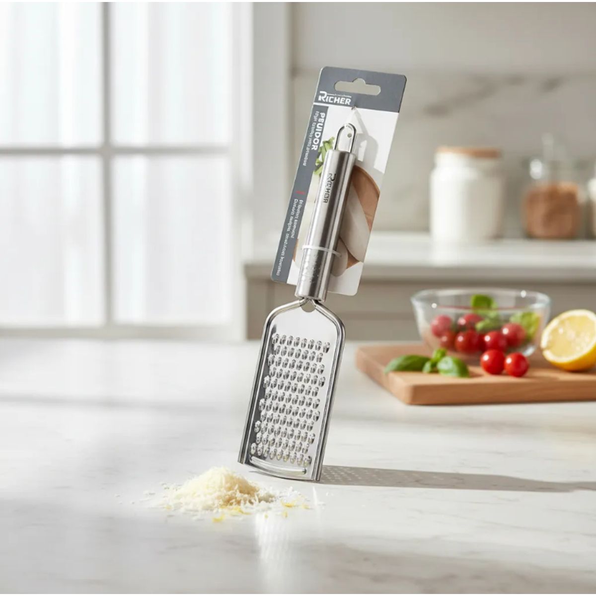 GENERICO - Rallador De Mano Acero Inoxidable Para Queso Jengibre Ajo