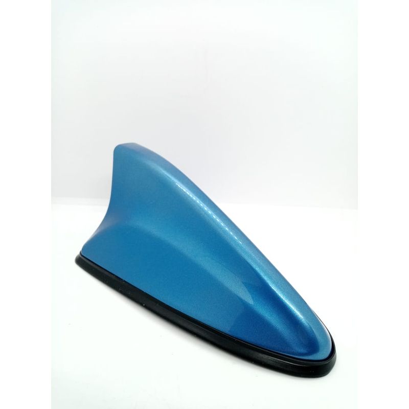 GENERICO - Antena aleta de tiburón Con  Base Impermeable azul