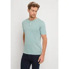 TRIAL - Polera hombre Casual Slim Fit Melchor Algodón Verde agua