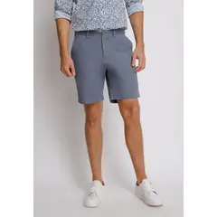 TRIAL - Shorts hombre Casual Slim Fit Valerio Algodón Petróleo