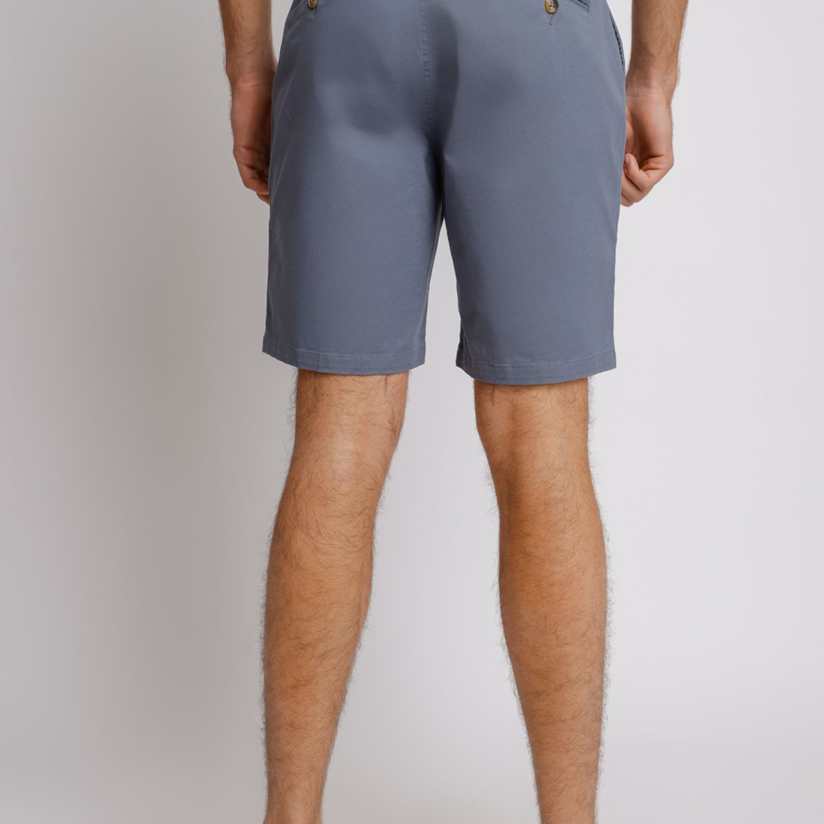TRIAL - Shorts hombre Casual Slim Fit Valerio Algodón Petróleo