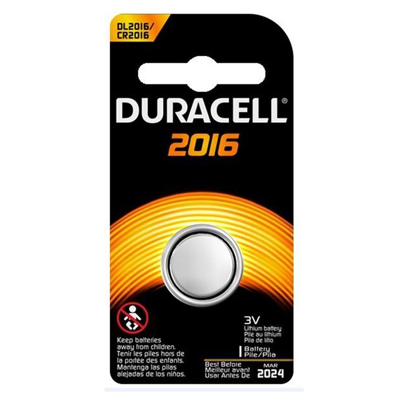 DURACELL - Pila Duracell Litio 2016 3v X1 Fx DURACELL