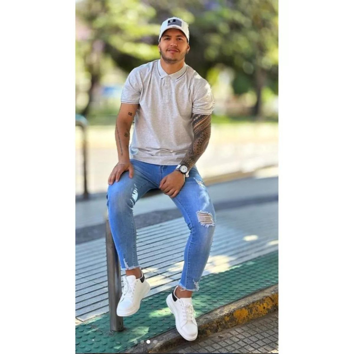 LOOK SHOP - Polera Piqué Hombre. Premium. Algodón Colores 133