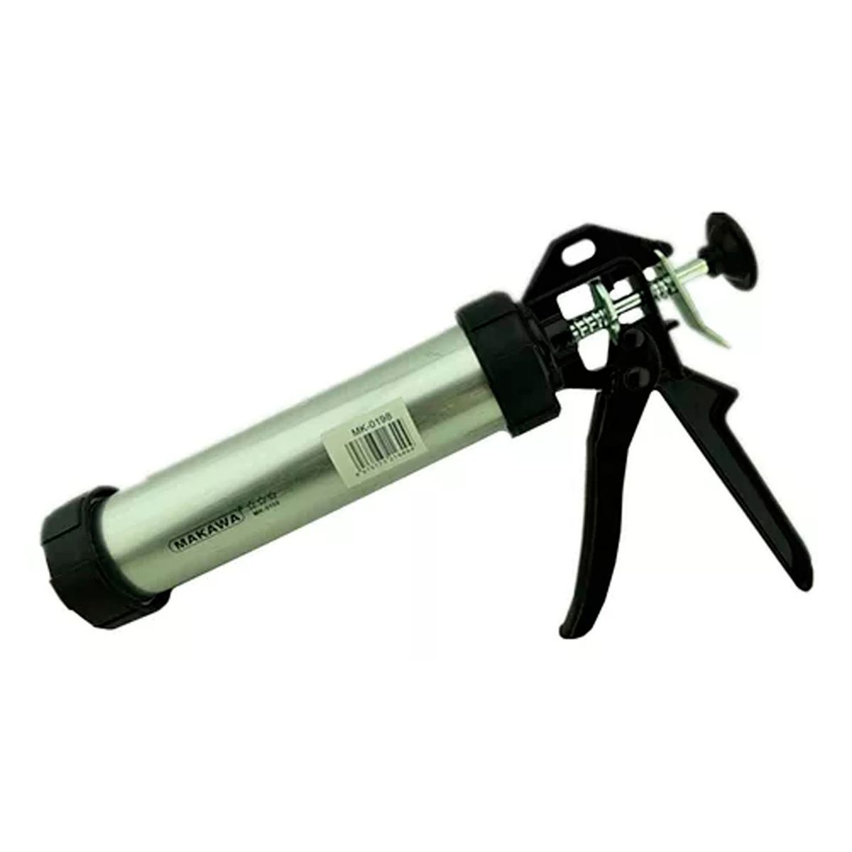 GENERICO - Pistola Calafatera Aluminio Para Pate Silicona 9 PuLG Makawa