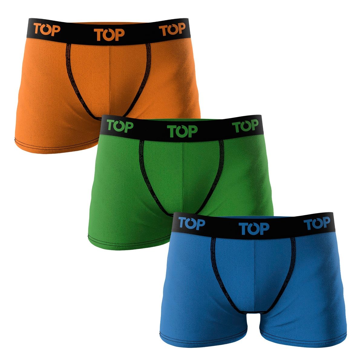 TOP - Bóxer Medio Niño Pack 3 C5 TOP.