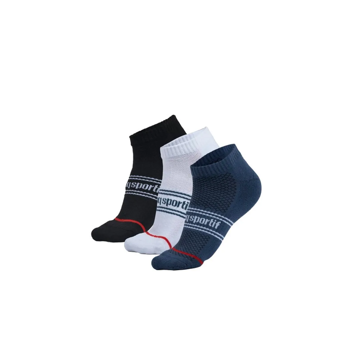 LE COQ SPORTIF - Pack 3 Calcetines Cortos - Le Coq Sportif