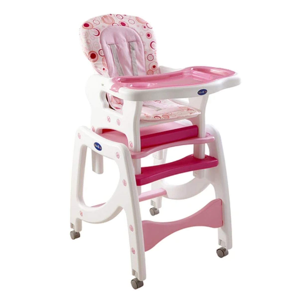 KIDSCOOL - Silla De Comer 3 En 1 Rosada