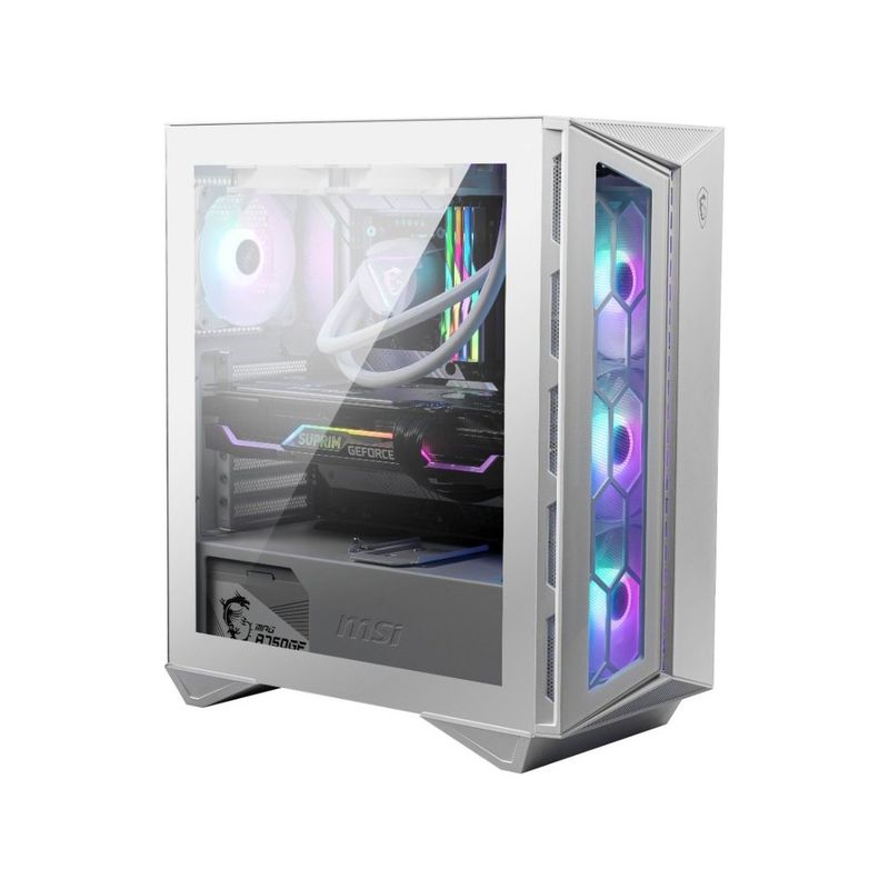 MYBOX - PC Gamer Mybox Epic Series MSI White Ryzen 7 5700X NVIDIA RTX 4060 8GB