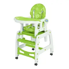 KIDSCOOL - SILLA DE COMER NEW 3 EN 1 VERDE - - 8602A-VE