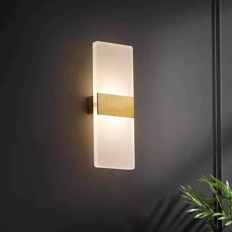 GENERICO - Aplique Pared Acrílico Lámpara Led Decorativo Rondon