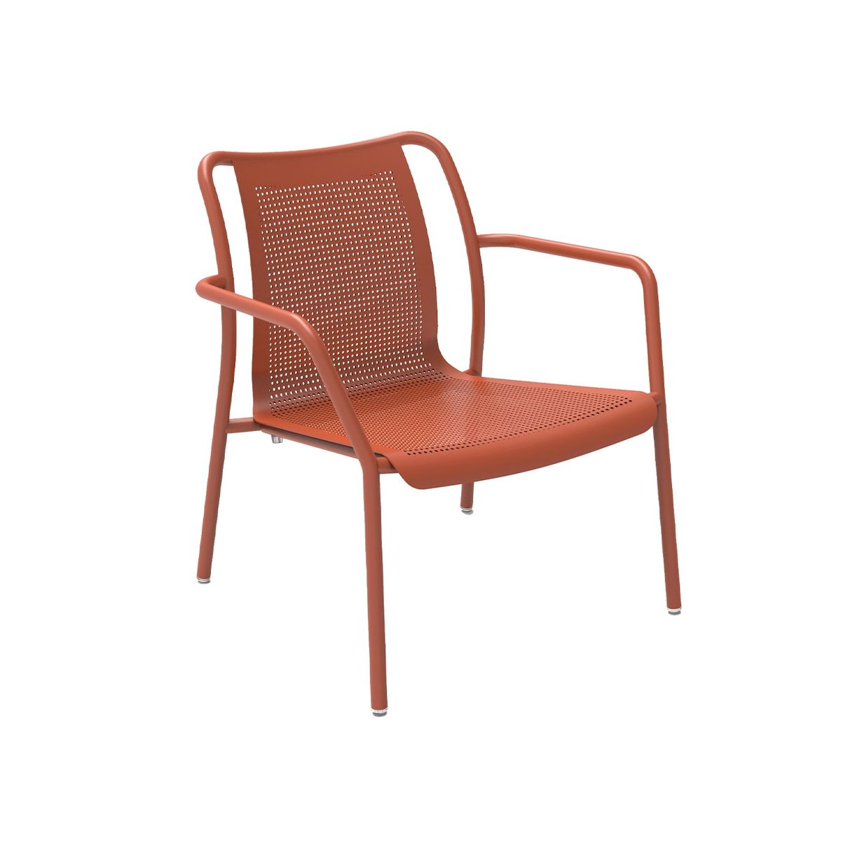 SUR DISEÑO - Sillón Exterior Summer Perf Naranjo Tanger