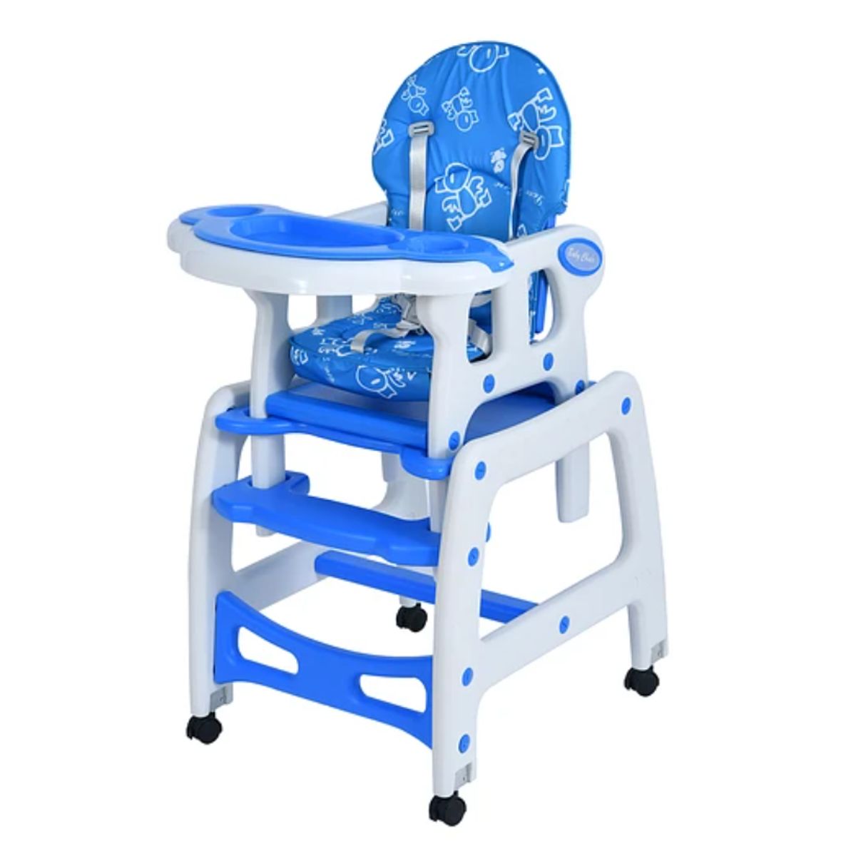 KIDSCOOL - Silla De Comer New 3 En 1 Azul