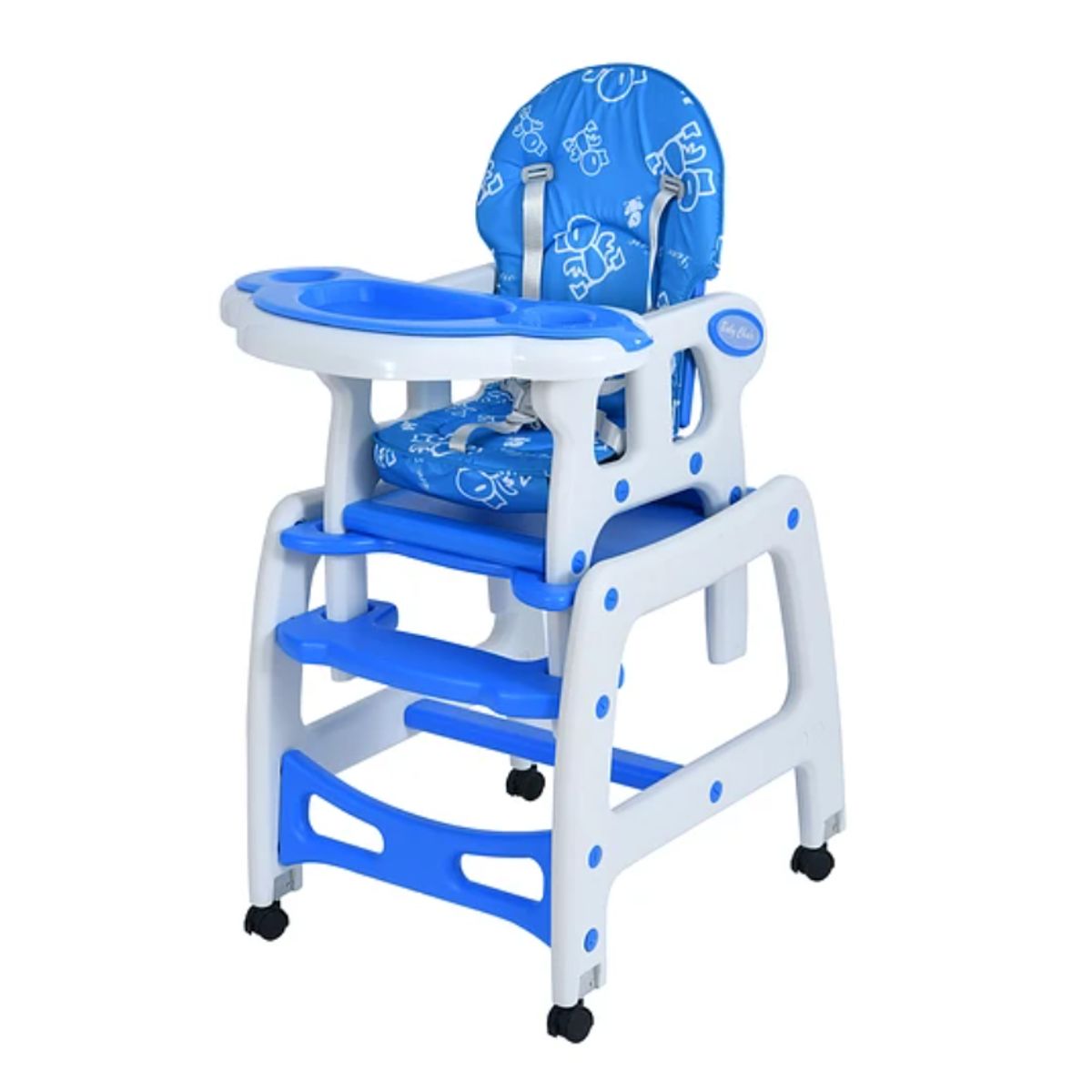 KIDSCOOL - Silla De Comer New 3 En 1 Azul