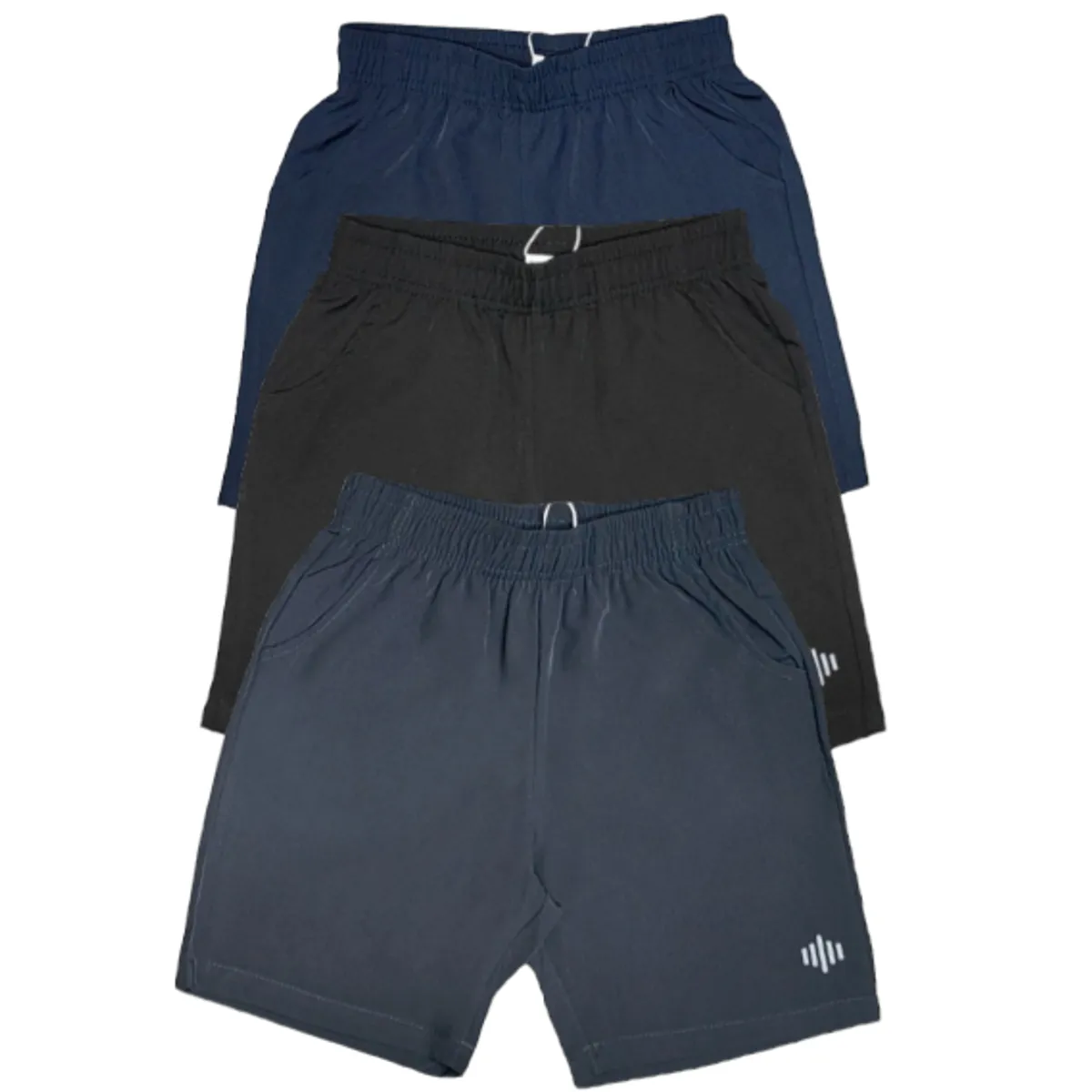 AGW - Pack 3 Short Secado Rápido Niño