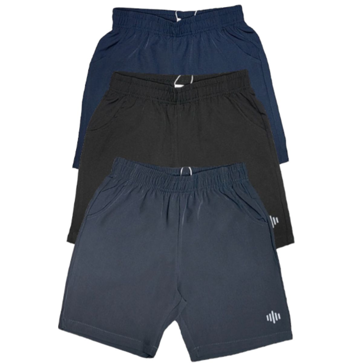 AGW - Pack 3 Short Secado Rápido Niño
