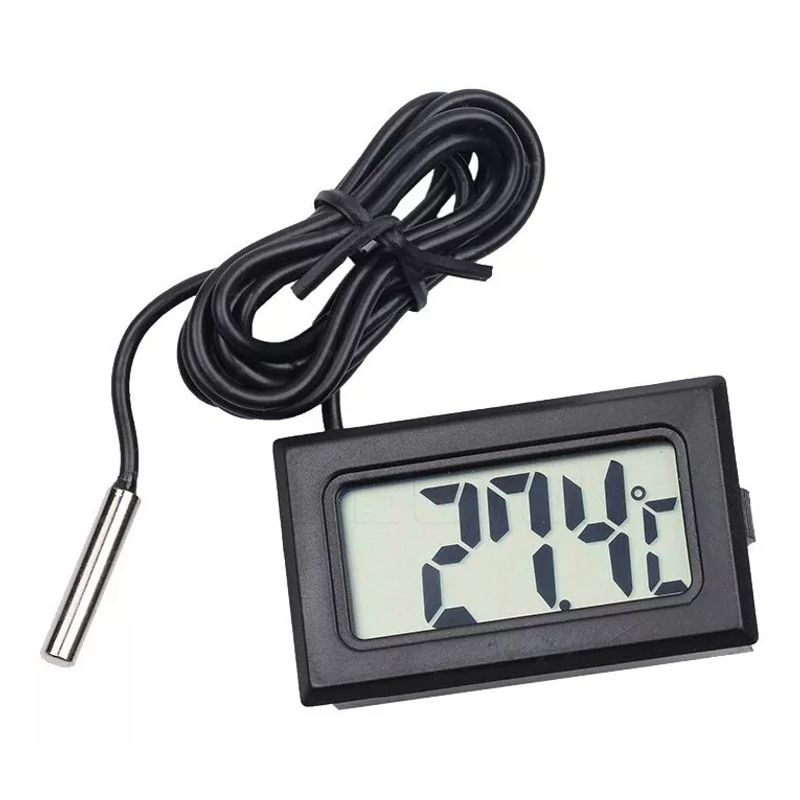GENERICO - Termómetro Digital Con Sonda -50 A 110 ºc + Pilas - Dfast